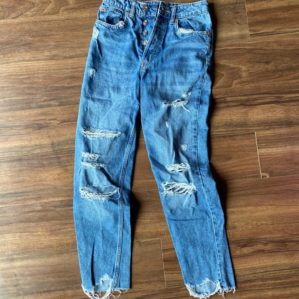H&M High Rise Jeans size 0